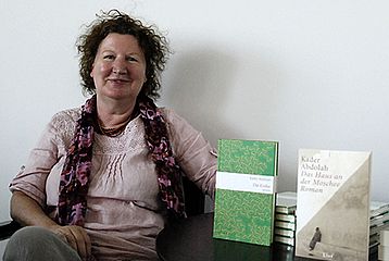 Buchhändlerin Angelika Schleindl verkaufte Romane des Autors
